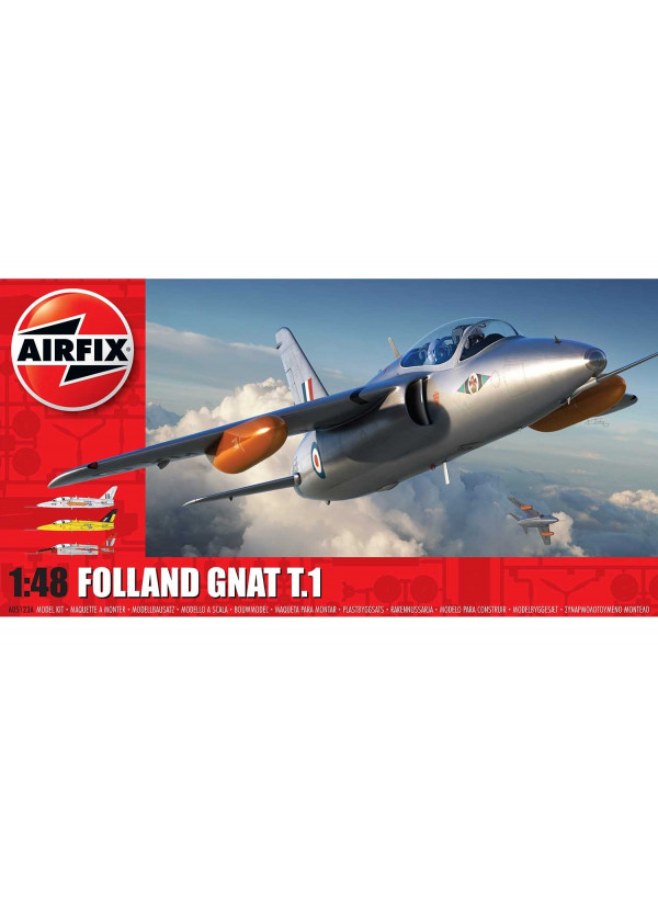 Airfix Folland Gnat T.1 1:48 Scale Airfix Folland Gnat T.1 1:48 Scale