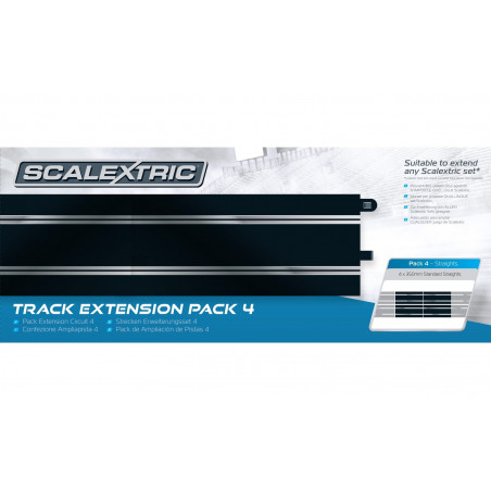 C8526 Scalextric Track Extension Pack 4