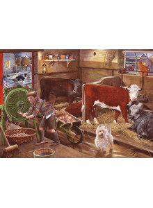 House Of Puzzles 500 Piece Jigsaw Puzzle - Winter Feeding
