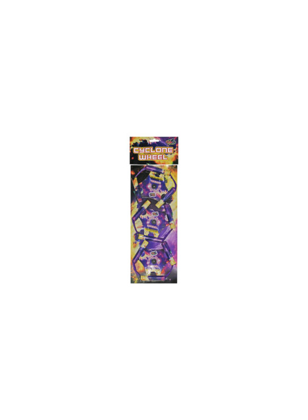 Cosmic Cyclone Catherine Wheel Pk Of 3