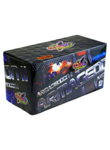 Cosmic Armageddon Ii 55 Shot Single Ignition Cake Firework