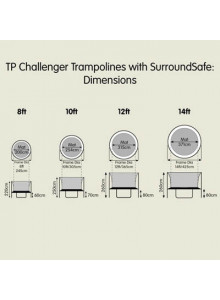 Tp Challenger® Trampoline 10ft