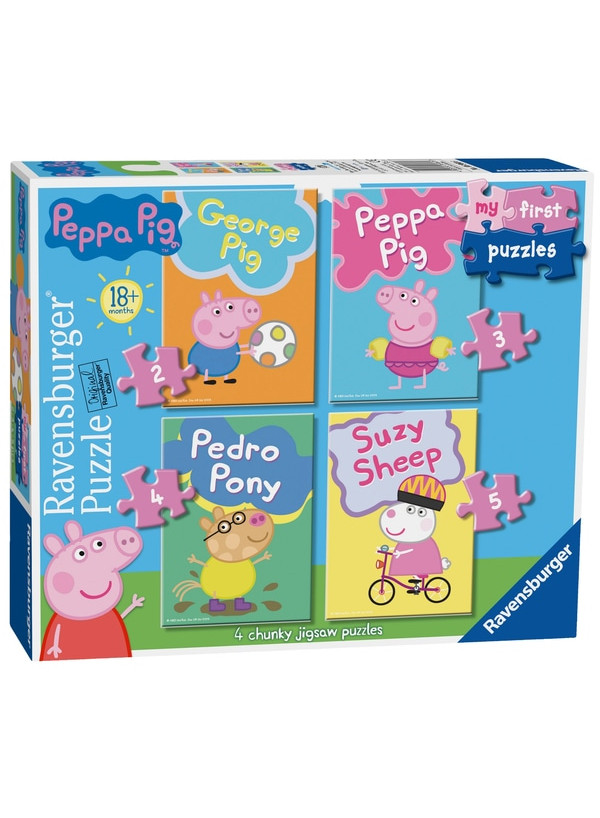 Ravensburger My First Puzzle Peppa Pig Jigsaw Puzzles Set