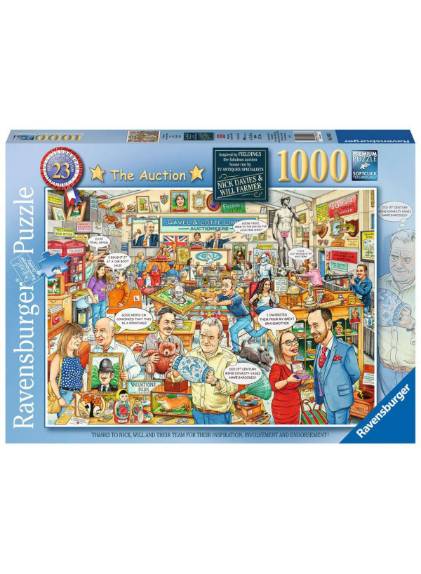 Ravensburger Best Of British - The Auction, 1000pc