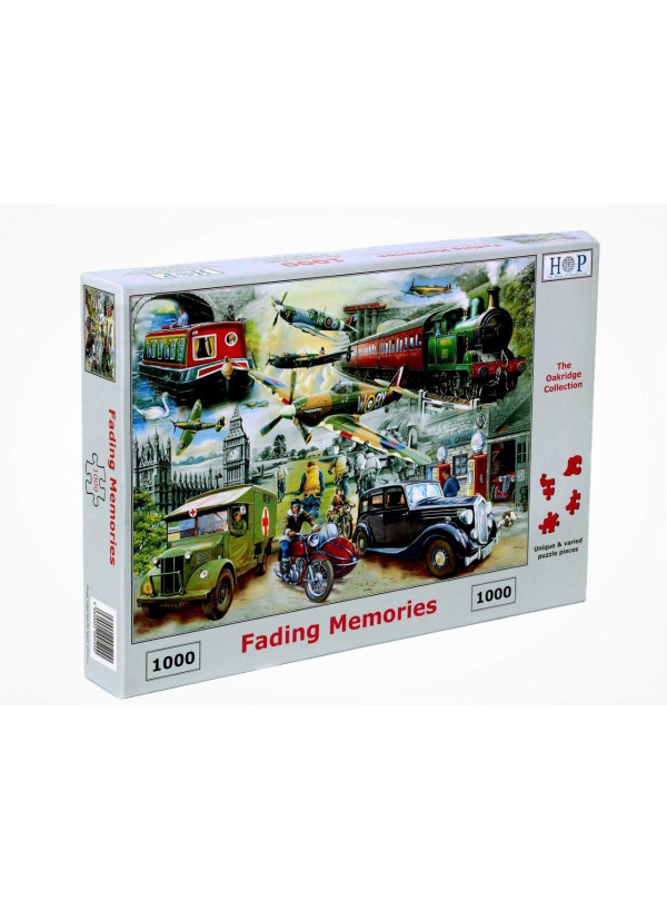 The House Of Puzzles 1000 Piece Jigsaw Puzzle - Fading Memories