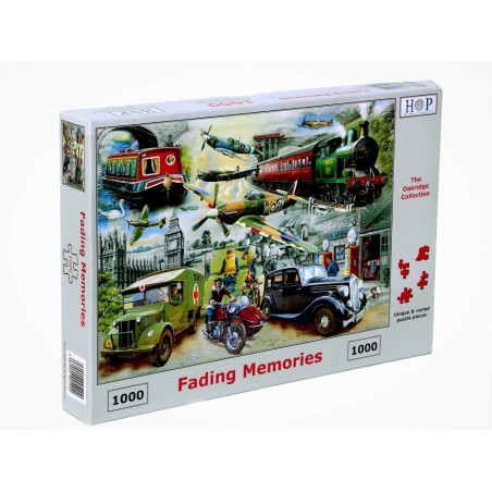The House Of Puzzles 1000 Piece Jigsaw Puzzle - Fading Memories