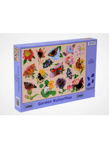 The House Of Puzzles 1000 Piece Jigsaw Puzzle - Garden Butterflies