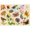 The House Of Puzzles 1000 Piece Jigsaw Puzzle - Garden Butterflies