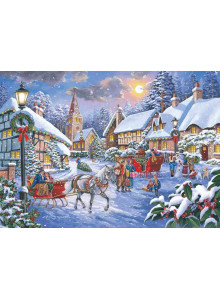 The House Of Puzzles 1000 Piece Jigsaw Puzzle - Jingle Bells -