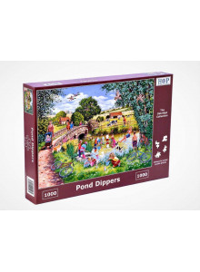 The House Of Puzzles 1000 Piece Jigsaw Puzzle - Pond Dippers - “New September 2020”