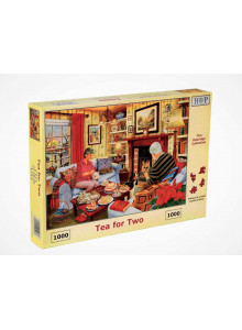 The House Of Puzzles 1000 Piece Jigsaw Puzzle - Tea For Two - “New September 2020”