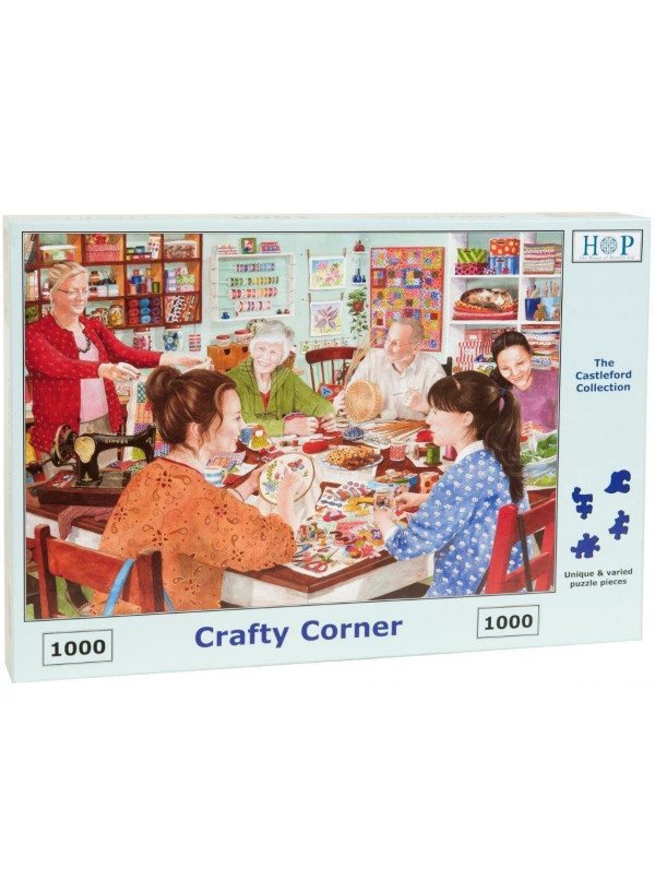 The House Of Puzzles 1000 Piece Jigsaw Puzzle - Crafty Corner The House Of Puzzles 1000 Piece Jigsaw Puzzle - Crafty Corner