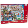 House Of Puzzles 1000 Piece Jigsaw Puzzle - Victorian Green