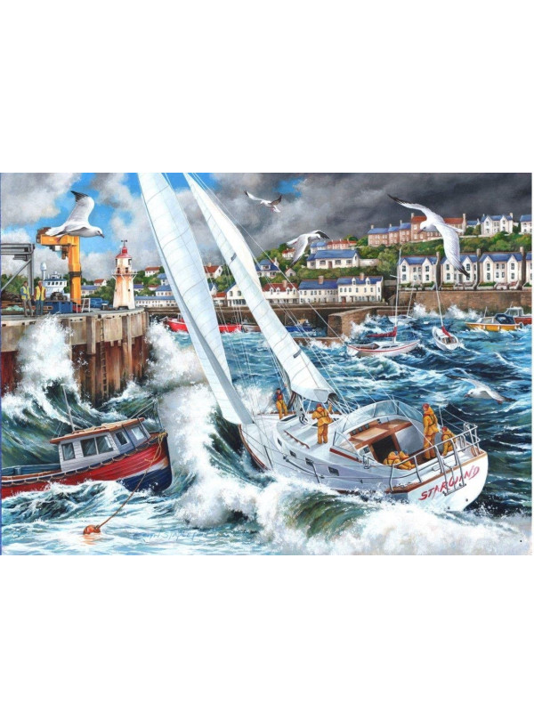 House Of Puzzles 1000 Piece Jigsaw Puzzle - Storm Chased