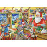 The House Of Puzzles Christmas Edition No.5 1000 Piece Jigsaw Puzzle - Santa's Workshop