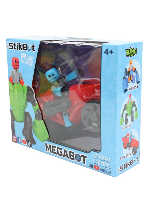 Stikbot Megabot Turbo Cycle