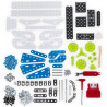 Meccano Set 3 Geared Machines S.T.E.A.M. Building Kit With Moving Parts