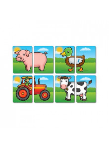 Orchard Toys Farmyard Heads And Tails Game