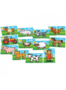 Orchard Toys Farmyard Heads And Tails Game