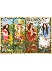 The House Of Puzzles 1000 Piece Jigsaw Puzzle - Four Seasons - Panmure Collection