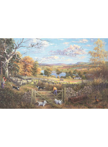 The House Of Puzzles 1000 Piece Jigsaw Puzzle - Counting Sheep