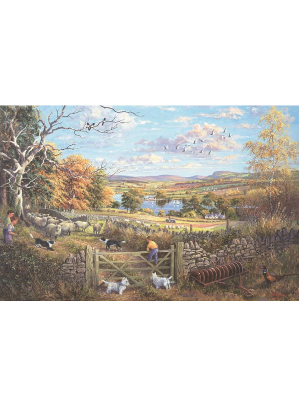 The House Of Puzzles 1000 Piece Jigsaw Puzzle - Counting Sheep