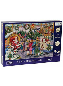 House Of Puzzles 1000 Pcs Jigsaw Puzzle No 17 Deck The Halls Find The Difference