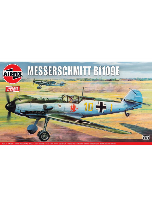 Airfix Vintage Messerschmitt Bf109e 1:24