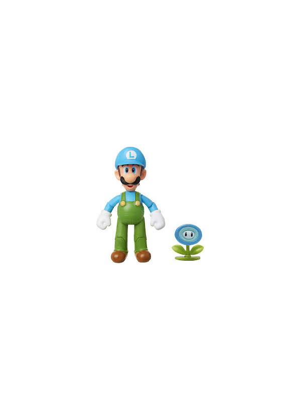 World Of Nintendo 4-Inch Action Figure - Ice Luigi