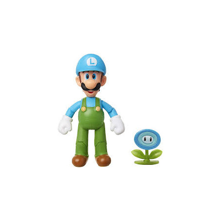 World Of Nintendo 4-Inch Action Figure - Ice Luigi