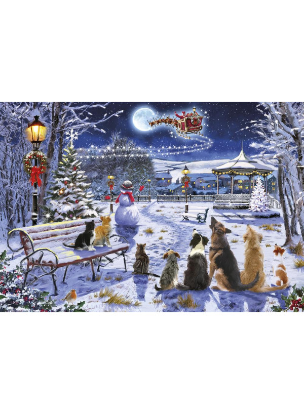 Gibsons Magic By Moonlight 500 Piece Jigsaw Puzzle