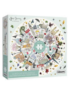 Gibson London Building 500 Circular Piece Jigsaw Puzzle