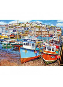 Gibsons Mevagissey Harbour - 1000 Piece Puzzles