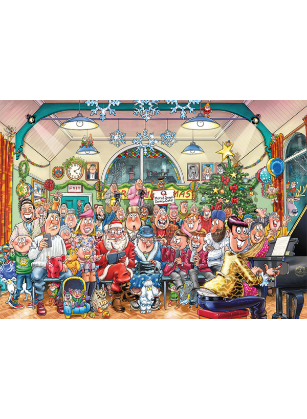 Wagij Christmas 16 (1000 Pieces + 1000 Piece Puzzle For Free)