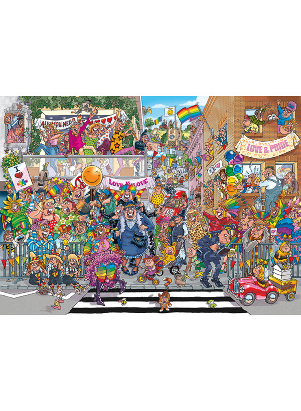 Wasgij Original 34 Piece Of Pride (1000 Pieces)