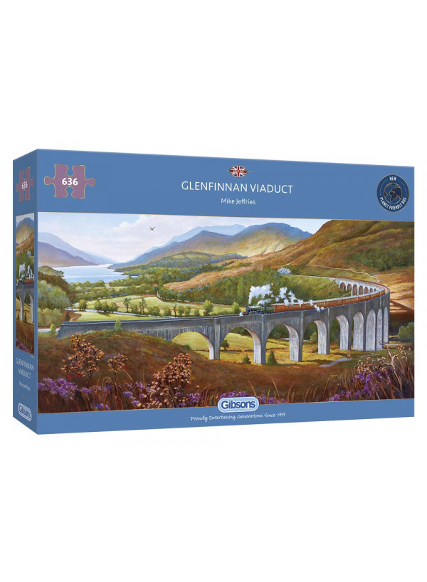 Glenfinnan Viaduct 636 Piece Jigsaw Puzzle