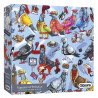 Gibsons Pigeons Of Britain 1000 Piece Jigsaw Puzzle