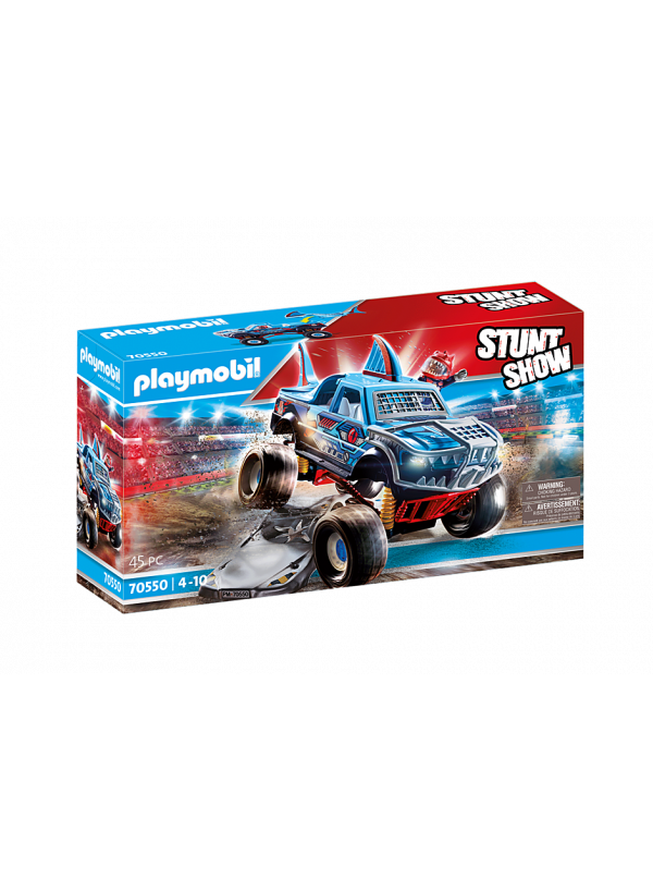 Playmobil Stunt Show Shark Monster Truck 70550