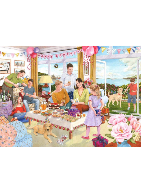 House Of Puzzles 1000 Piece Jigsaw Puzzle Happy Birthday