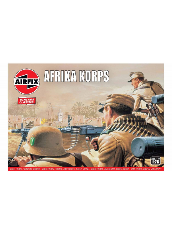 Airfix Vintage Wwii Afrika Corps 1/76 A00711v