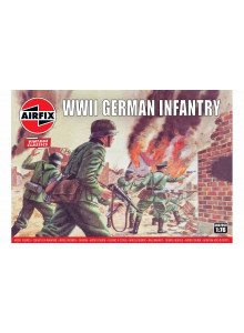 Airfix Vintage Wwii German Infantry 1/76 A00705v