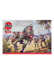 Airfix Vintage Wwii Us Marines 1/76 A00716v