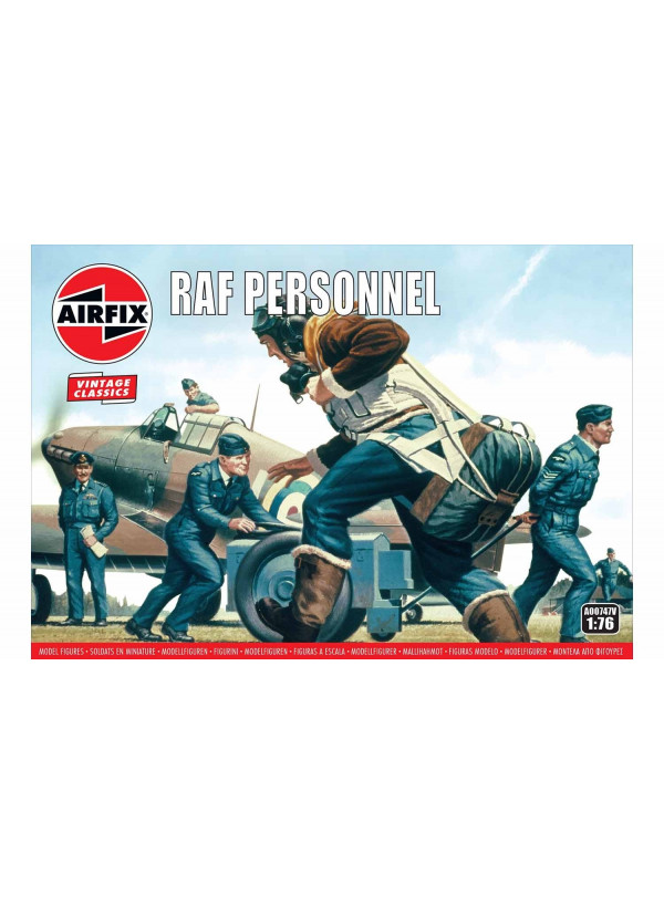 Airfix Vintage Classics - Raf Personnel 1/76 A00747v