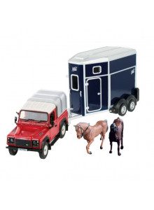 Britains 1:32 Land Rover Horse Set 43239