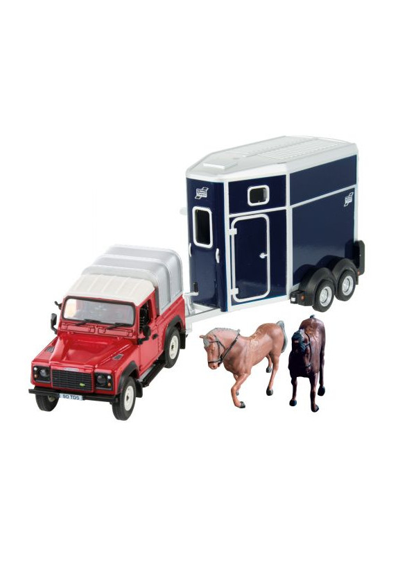 Britains 1:32 Land Rover Horse Set 43239