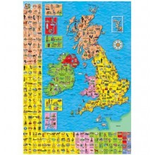 Orchard Toys Great Britain & Ireland Jigsaw Puzzle & Poster (150
