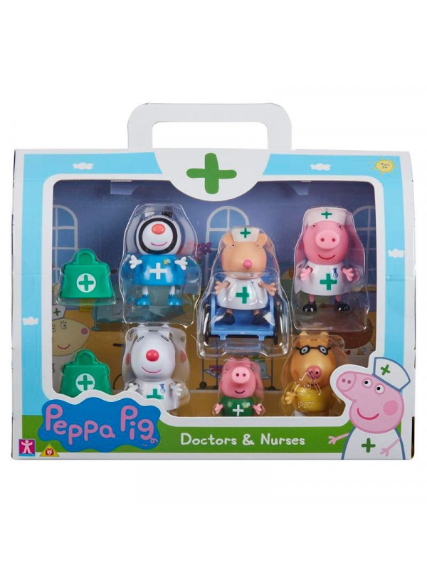 Peppa Pig Doctors & Nurse Figure Pack