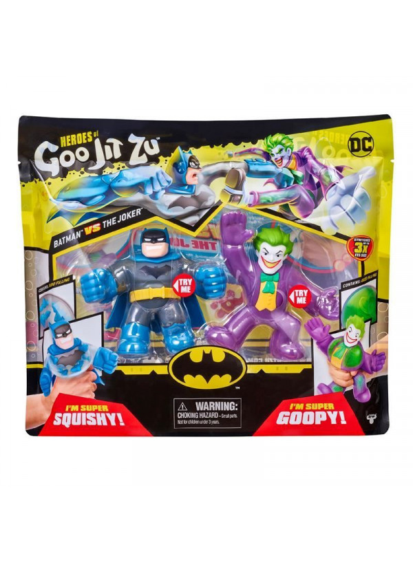 Heroes Of Goo Jit Zu Dc Versus Pack - Batman Vs Joker