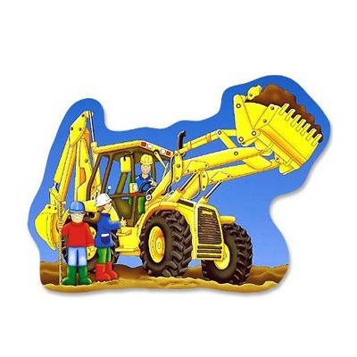 Orchard Toys Big Digger Shaped Floor Jigsaw Puzzle (20 Pieces)