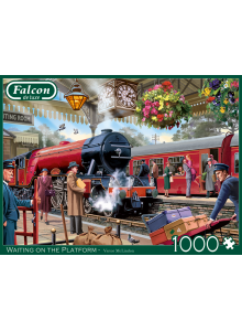 Falcon Puzzles – Waiting On The Platform (1000 Pieces)